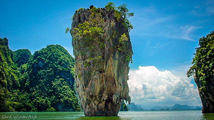 Die James Bond Insel in der Phang Nga Bucht
