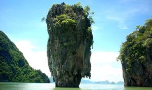 Die James Bond Insel in der Phang Nga Bucht